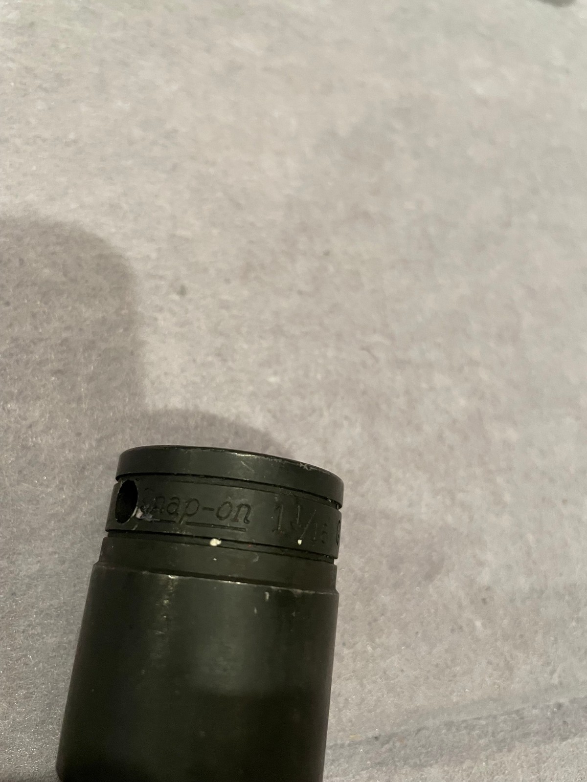 SNAP-ON SOCKET LOT OF 13 1/2 9/16 5/8 11/16 3/4 7/8 13/16 15/16 1 1 1/16 SHALLOW