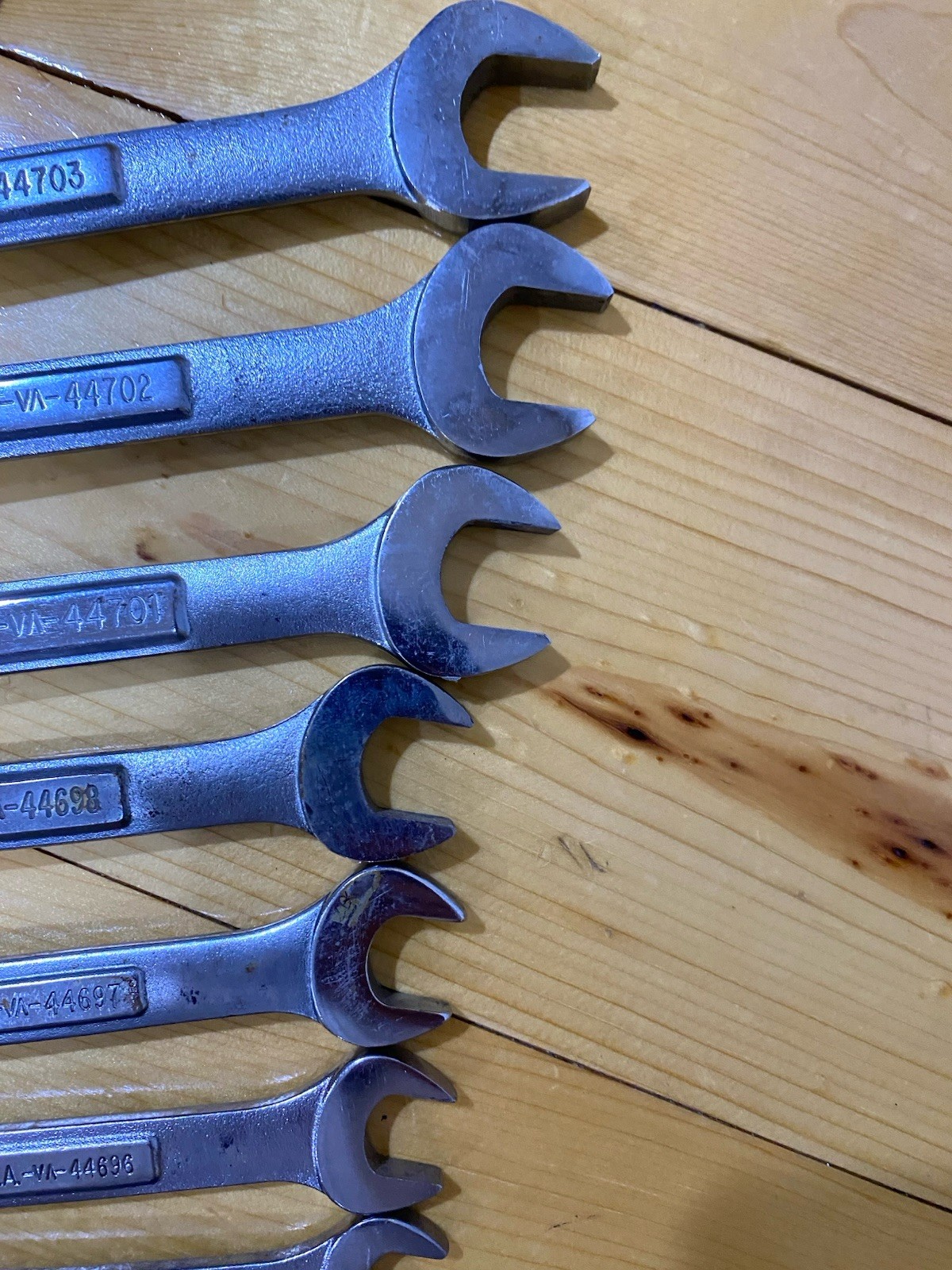 Vintage Craftsman 10pc SAE Combination Wrench Set -VA- Made in USA~ 5/16-7/8