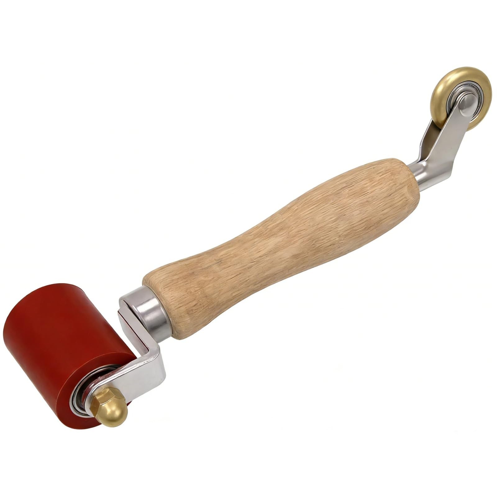 40mm Silicone Seam Roller & 6mm Brass Detail Roller Tool for PVC/TPO Roofing
