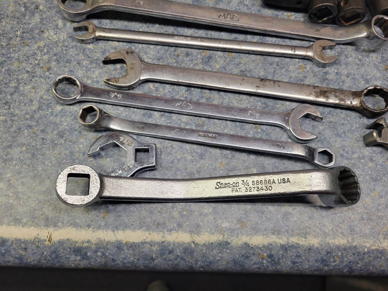 Snap-on / MAC / Matco /Blue-Point / Cornwell 30-Piece Tool Lot
