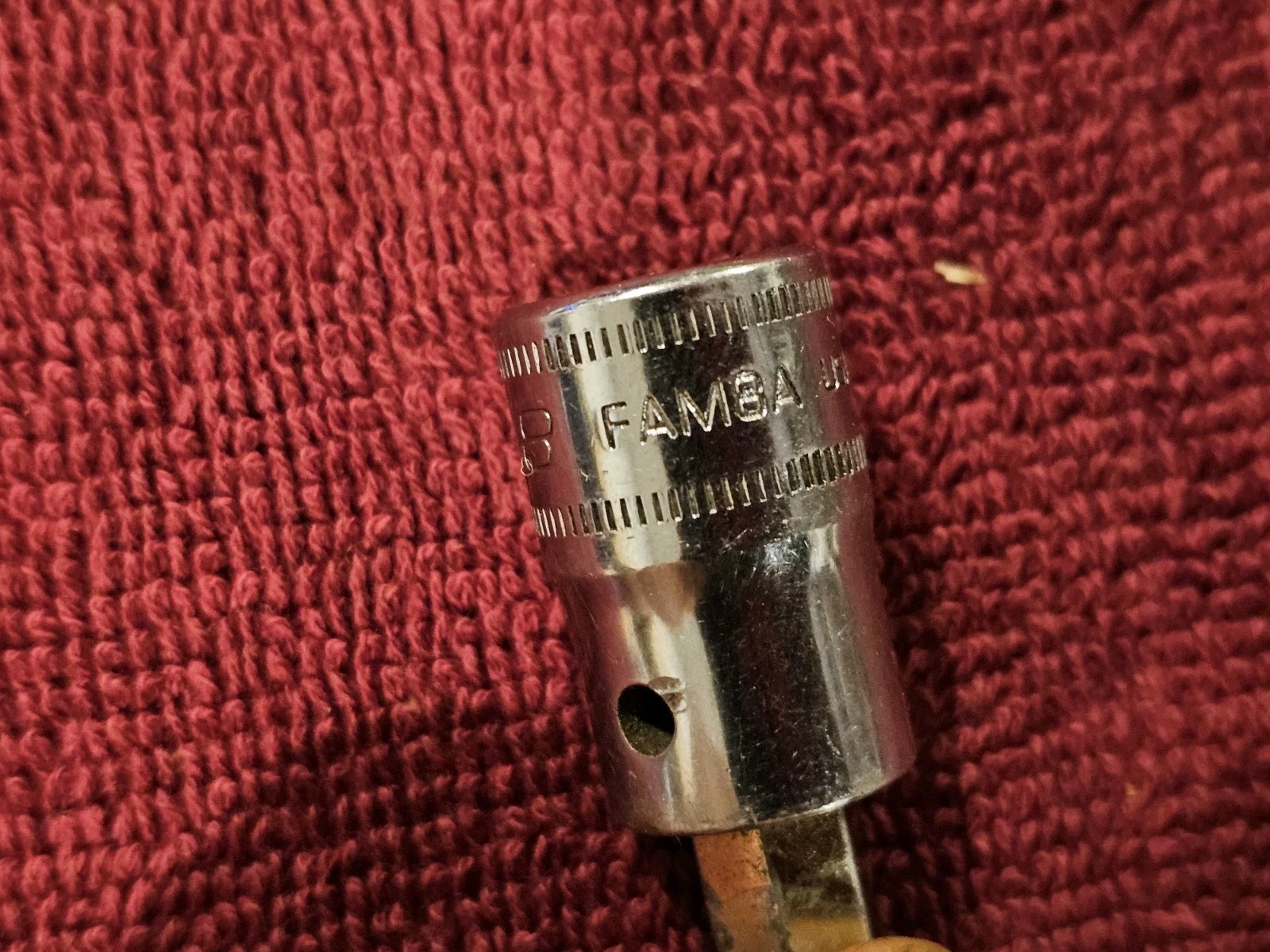 Snap-on Tools FAM8A 8mm Metric Chrome Hex Socket 3/8″Dr. USA
