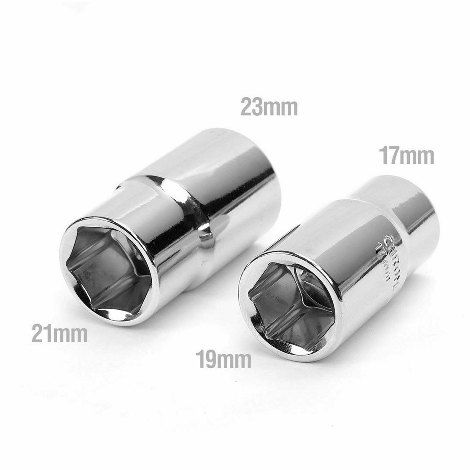 Universal 17/19mm 21/23mm Telescoping Tire Lug Nut Wheel Wrench 4 Way Nut Socket