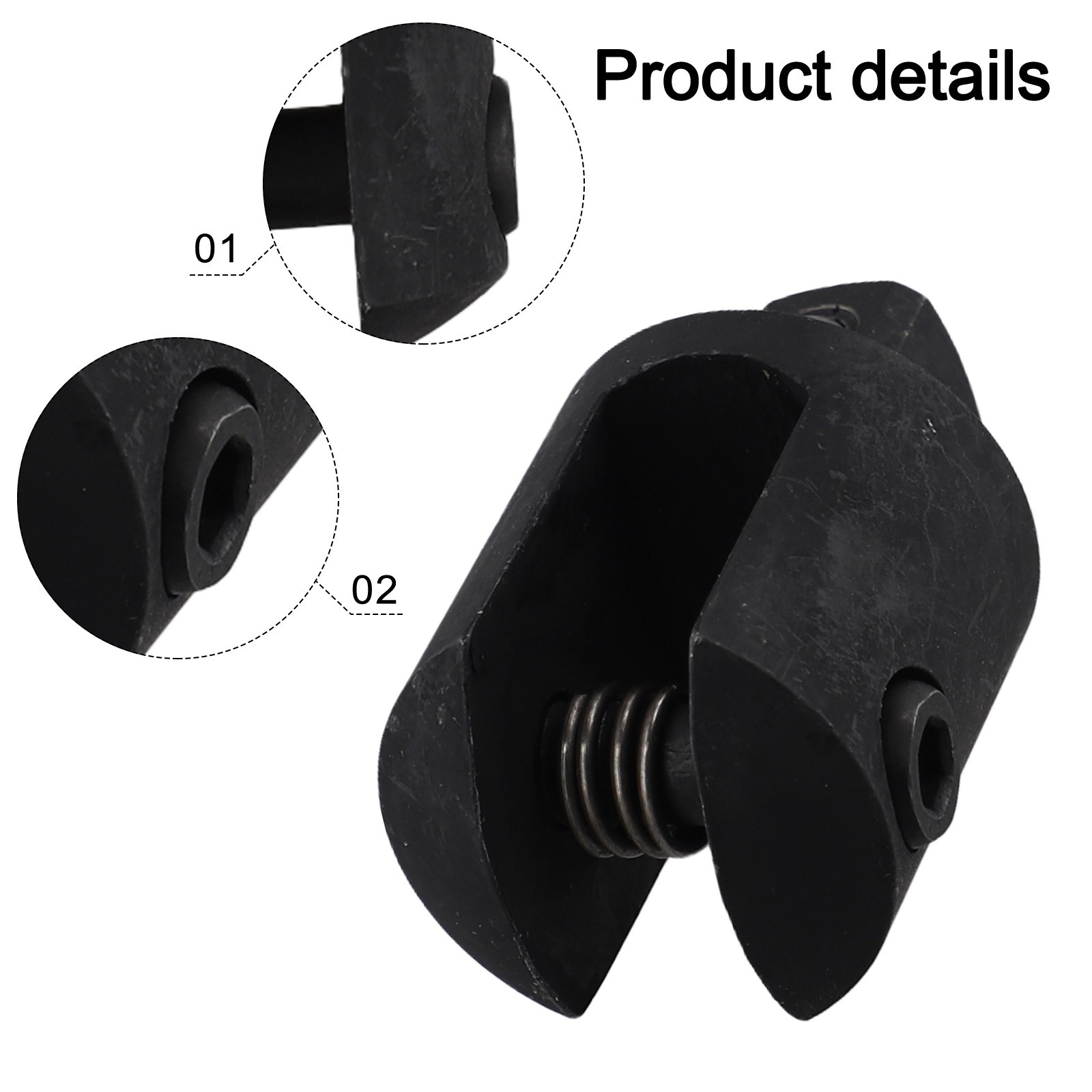 Sturdy 1/2 Inch Replacement Knuckle Breaker Bar Head for Heavy Duty Tasks