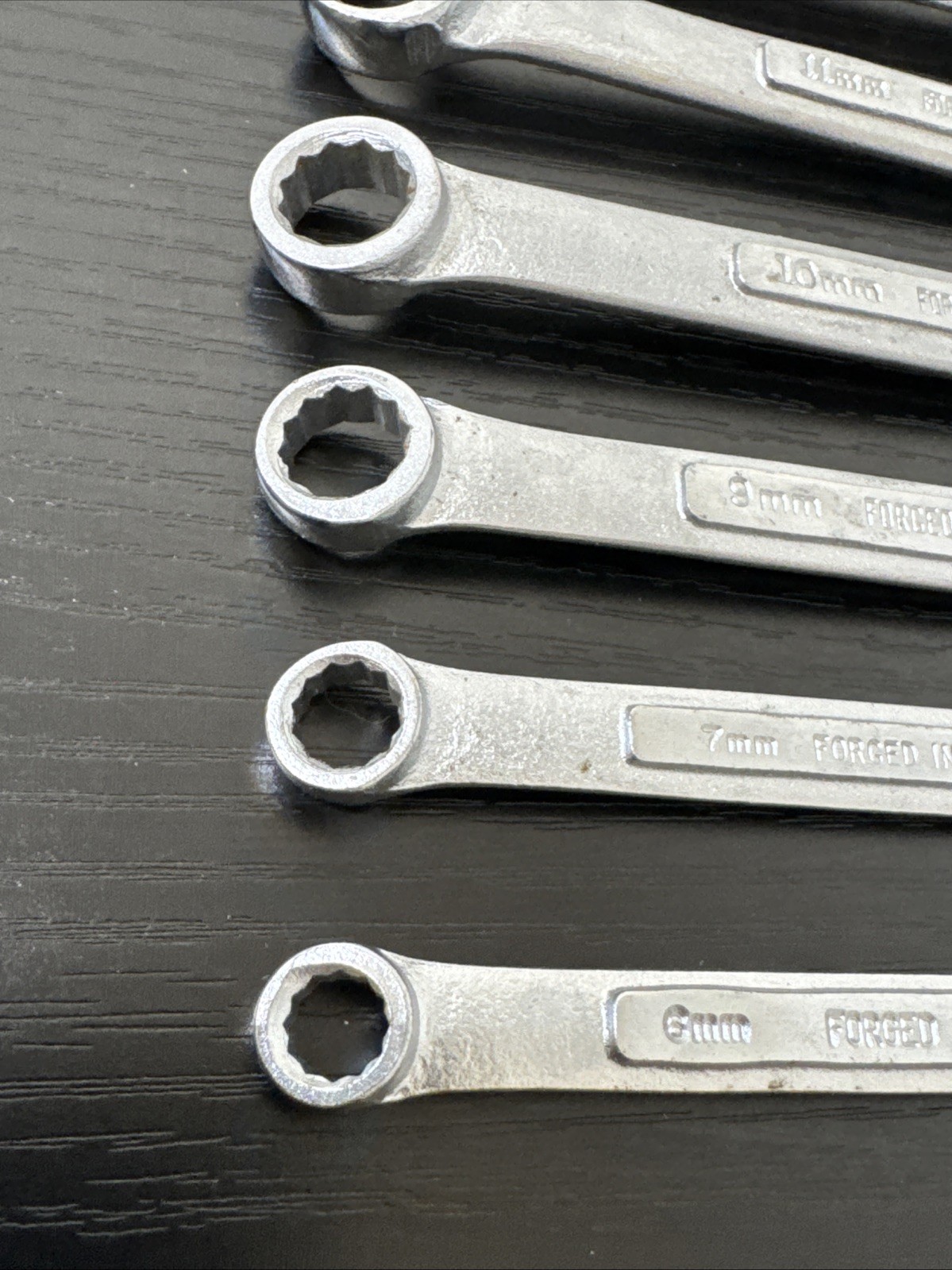 Craftsman USA V VV Metric Combination Wrench 11 Pc Set 12Pt 6mm Up To 17mm Read