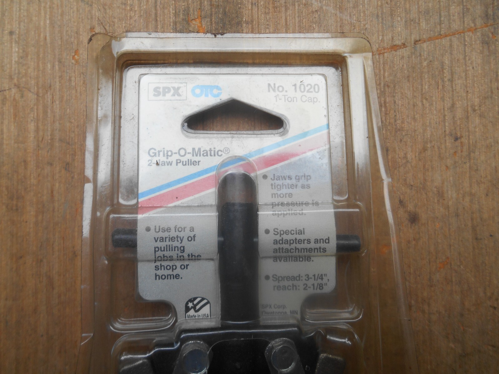 OTC Tools 1020 2 Jaw, 1 Ton Mechanical Grip-0-Matic Puller, NOS, USA