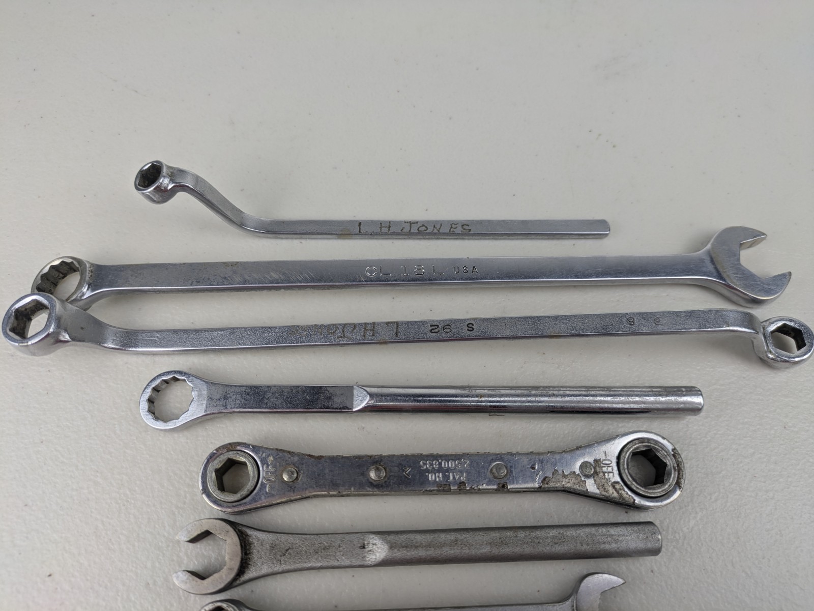 LOT of various Mac Wrenches 11 Pieces Some Specialty Ratcheting
