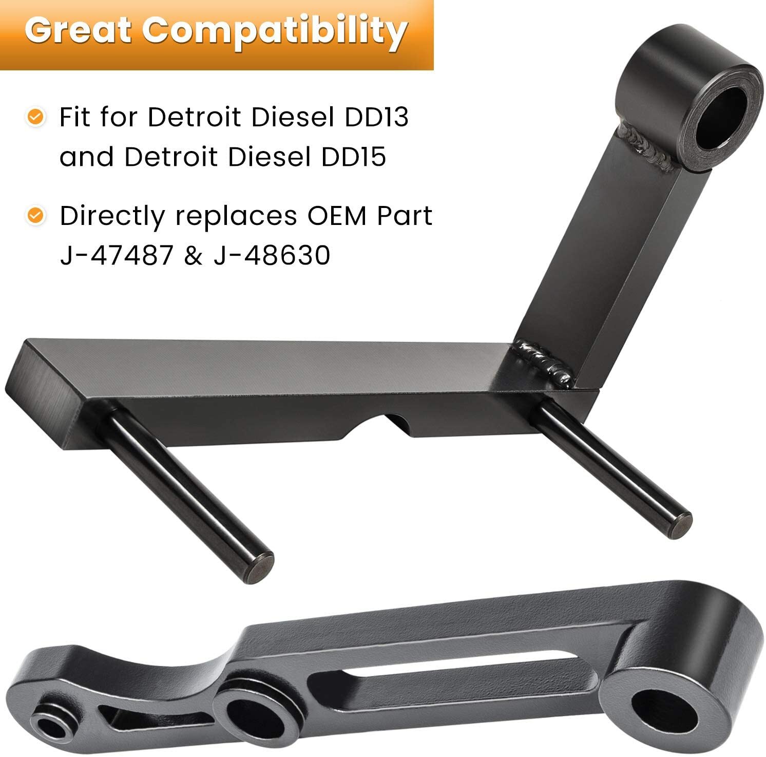 For Detroit Idler 3 Cantilever J-47487 and Crankshaft TDC Locating Tool J-48630