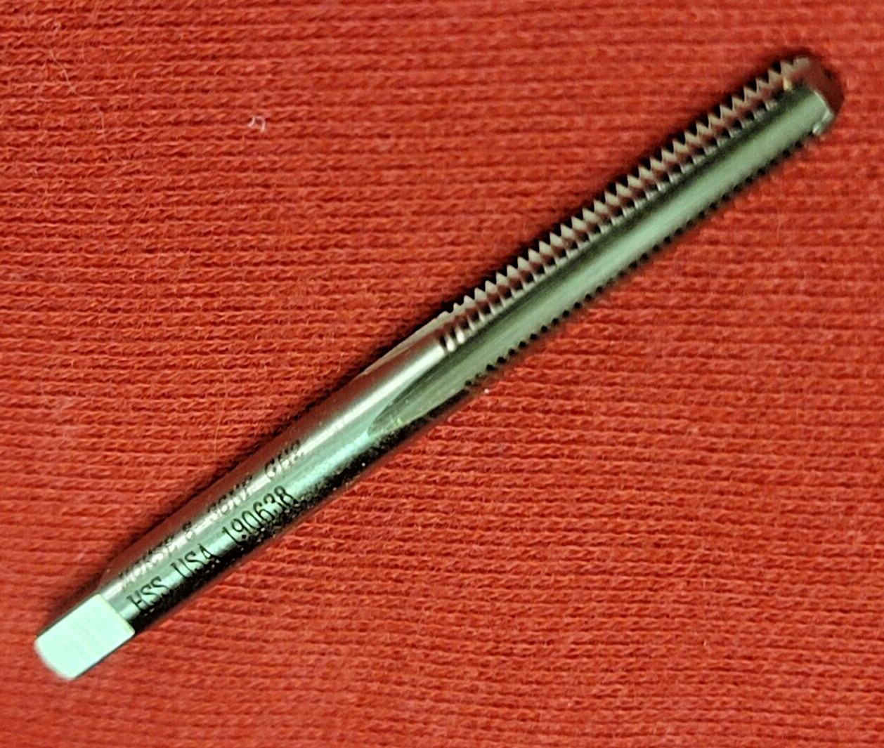 6-32 NC Bottom Hand Tap Morse MT3733823 HSS 3FL USA 6/32