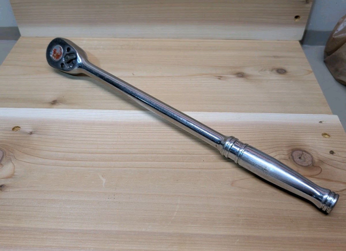 Snap-On Tools SL715 1/2″ Drive Heavy Duty Long Handle Ratchet Wrench 14 3/4″