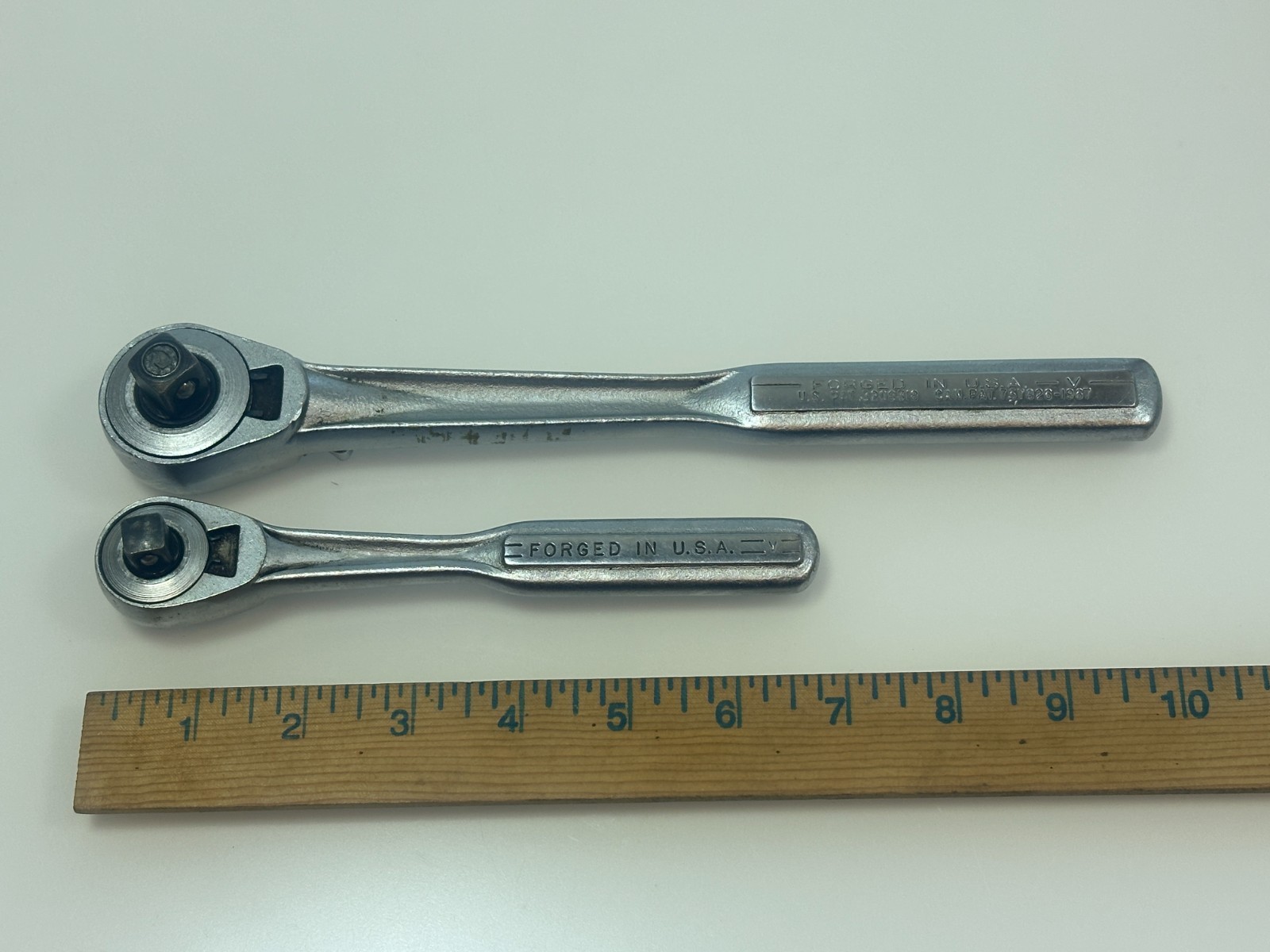🇺🇸 Craftsman Tools USA 2pc V Series 1/2″ & 3/8″ Drive Ratchet Set w/ Oil Ports