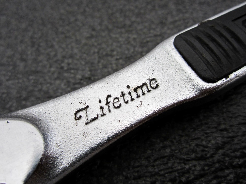 Vintage Craftsman 3/8″ Drive Lifetime Ratchet 43765 Stainless Made USA