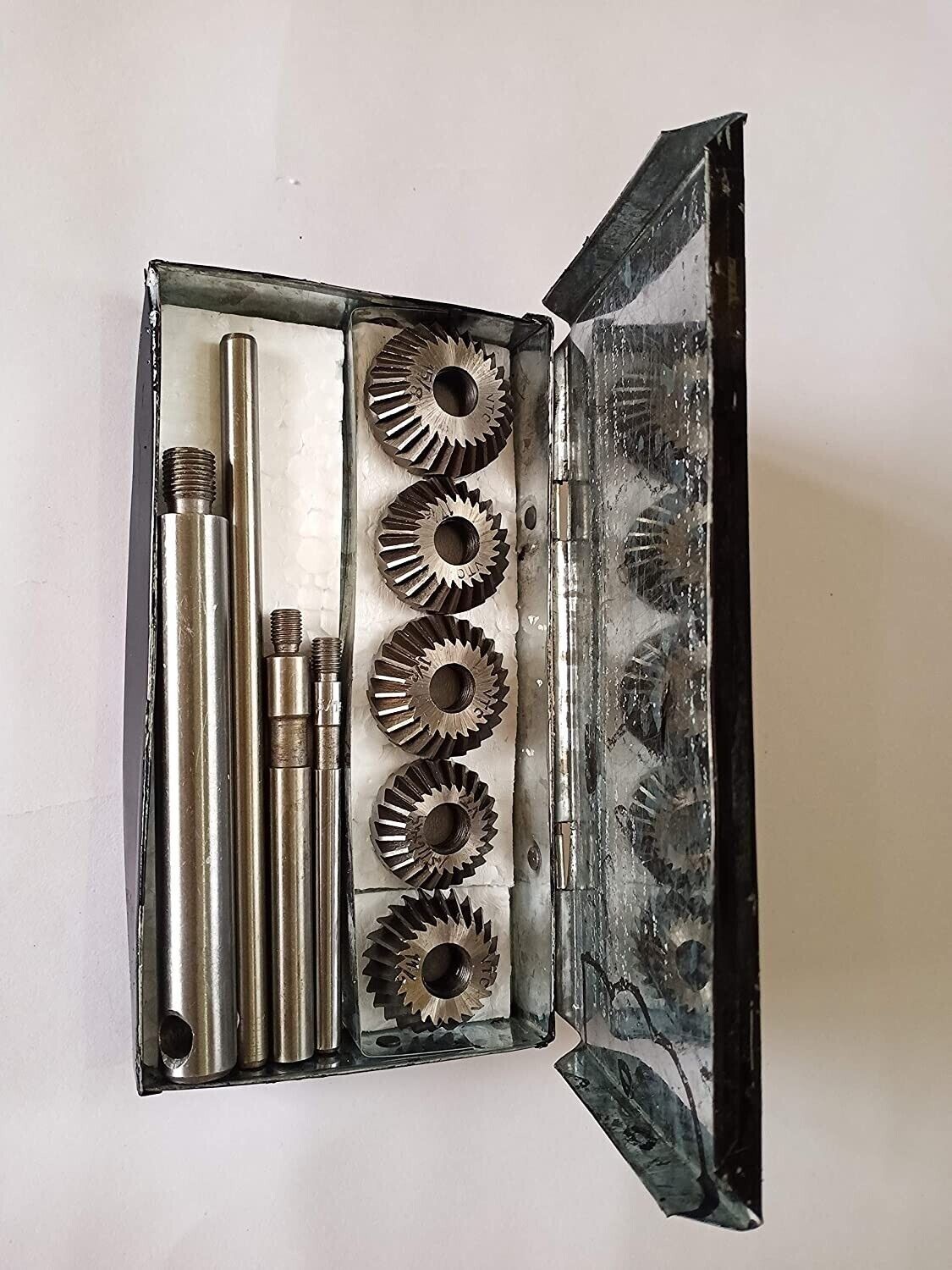 Valve Seat Face Cutter Set Of 5 Pcs Carbon Steel Kit Vintage Car Bike