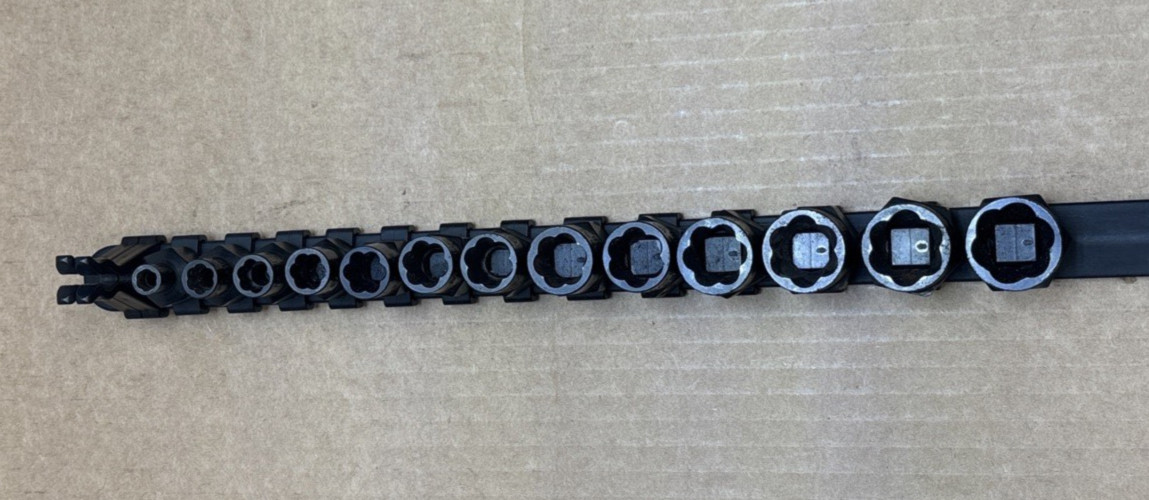 Matco Twist Bolt Extractor Socket Set of 13 Made in The U.S.A