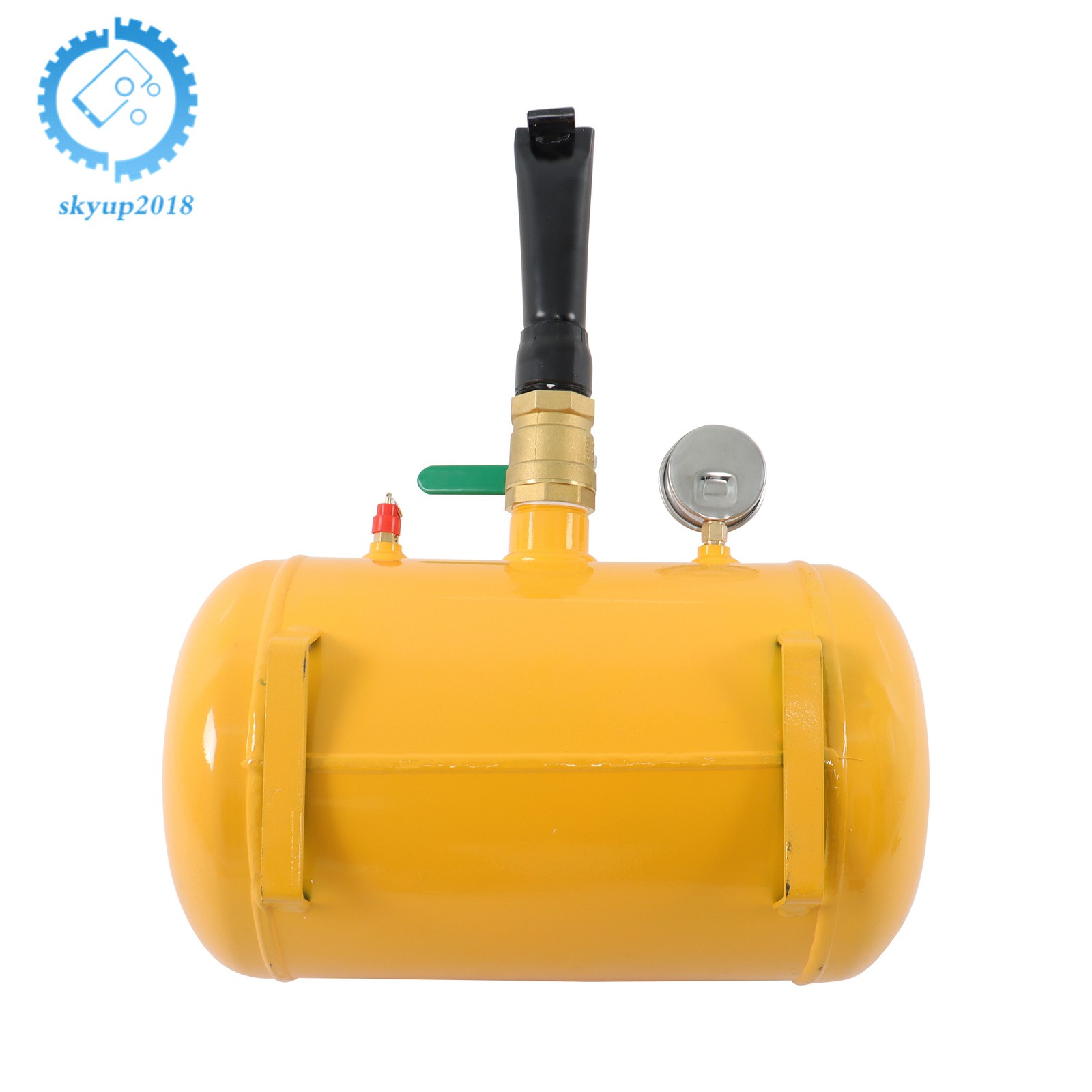 145 PSI Yellow 5 Gallon Heavy Duty Air Tire Bead Seater Blaster Seating Tool