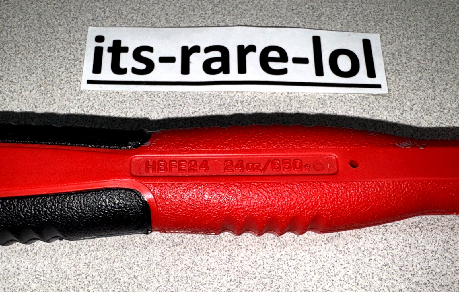 Snap-on HBFE103 3-Piece Red Soft Grip Dead Blow Hammer Set (24oz, 32oz, 48oz)
