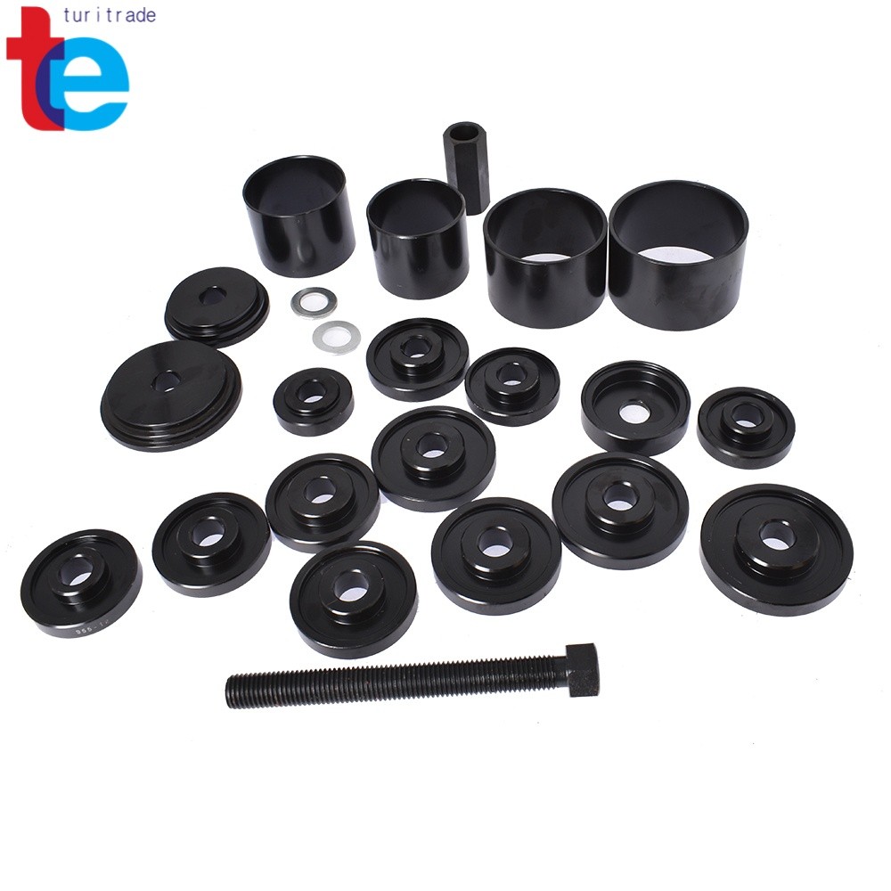 Front Wheel Drive Bearing Removal Kit Press Adapter Puller Pulley Tool Set 23PCS