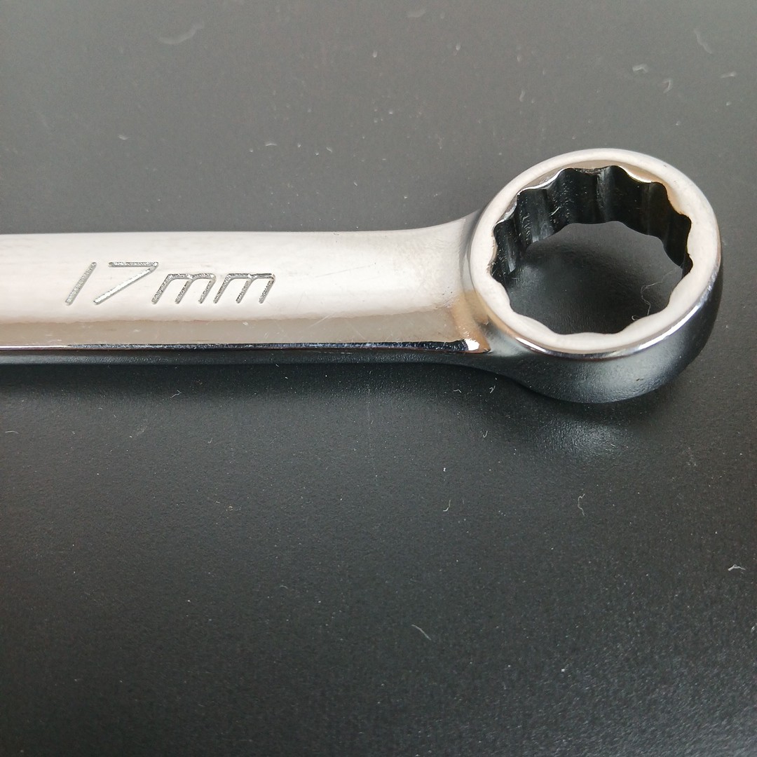 Snap-On Tools USA Metric 17mm Chrome Combination Wrench, 12 Point, OEXM170B