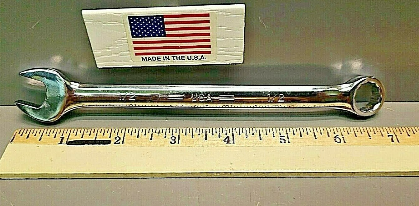 1/2″ Wrench Highly Polished USA MADE For Mechanic Craftsman Homeowner