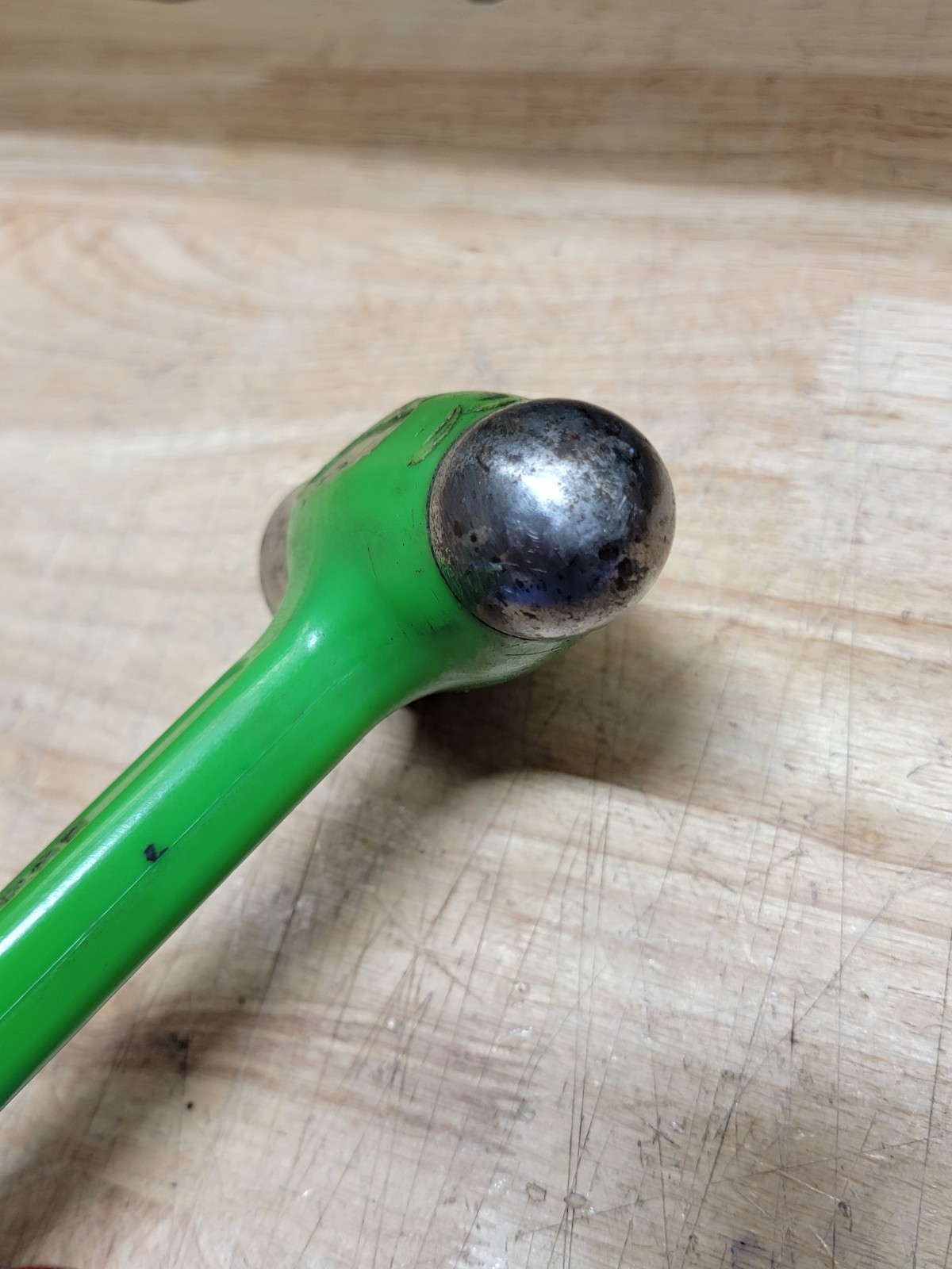 Matco Tools 32oz Ounce Ball Peen Dead Blow Hammer Green BH32DB Made in USA