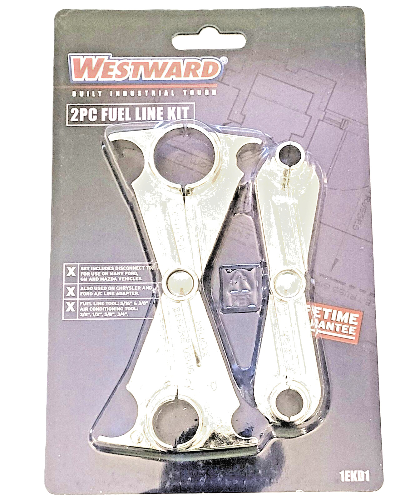 Fuel AC Line Release Tool Kit 5/16 3/8 1/2 5/8 3/4 Connectors Ford GM Mazda NEW