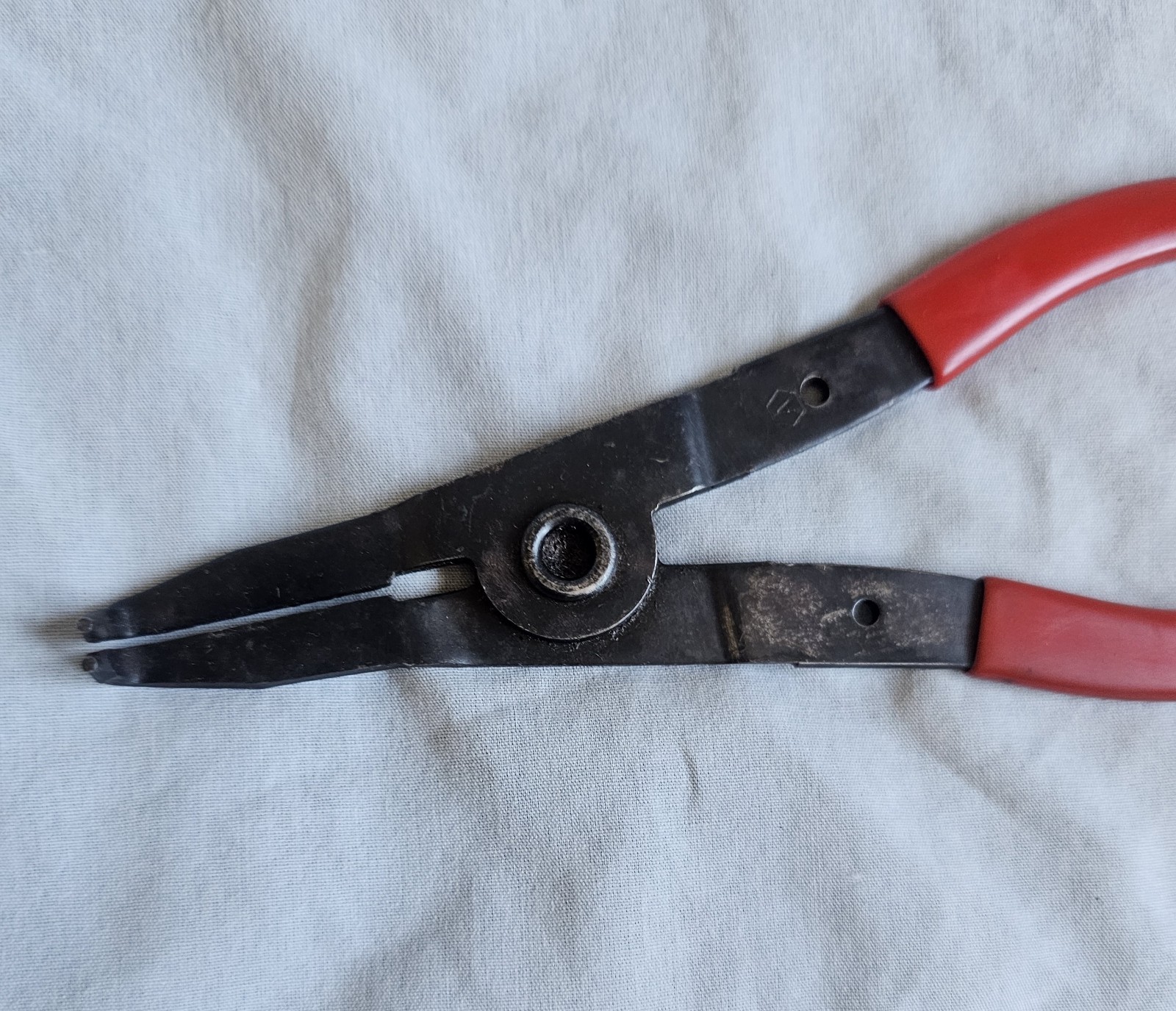 Vintage BLUE POINT PR-249A Snap Retaining Ring 90° Bent Nose Ext Pliers USA