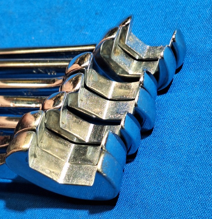 Mac Tools 7 piece Metric 4 way angle wrench set 18mm-12mm SDAM7PT