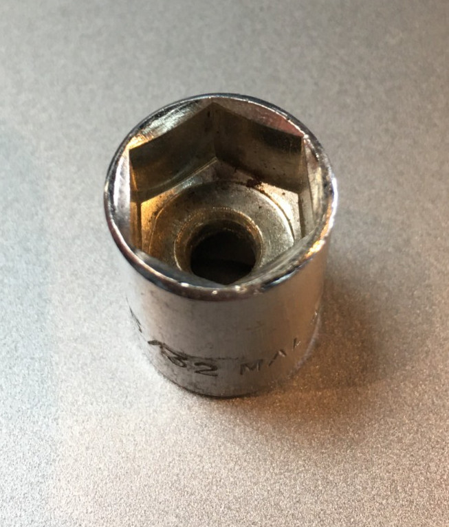 15/32″ SOCKET, 6 POINT, 1/4″ DRIVE, MALAYSIA