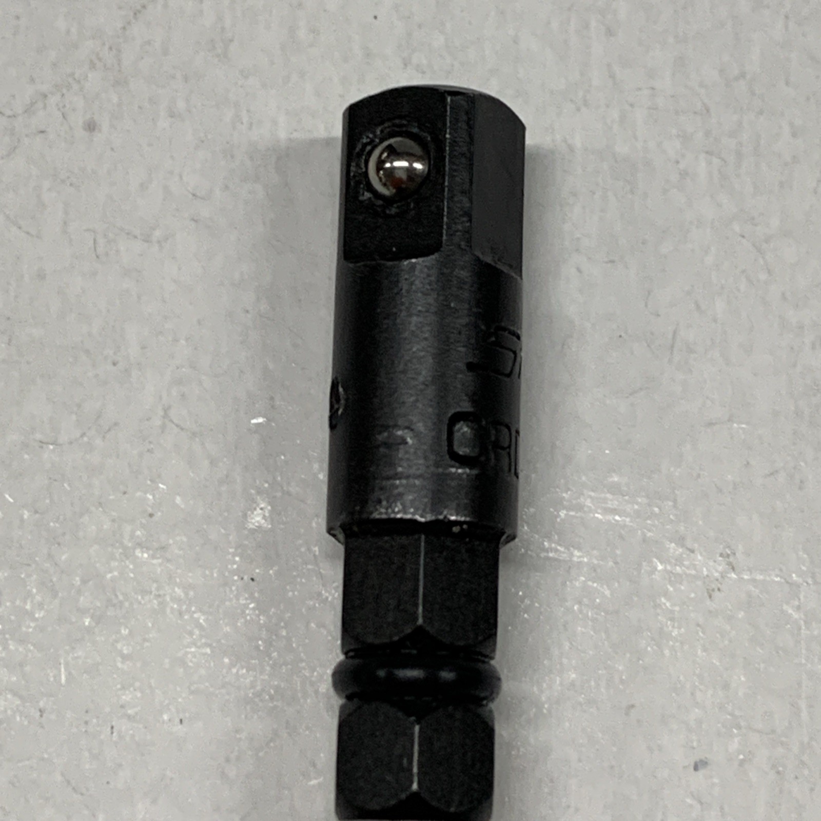 Snap On Tools USA CRD8B 1/4″ Hex to 1/4”Square 1-1/4” Long Socket Adapter NEW