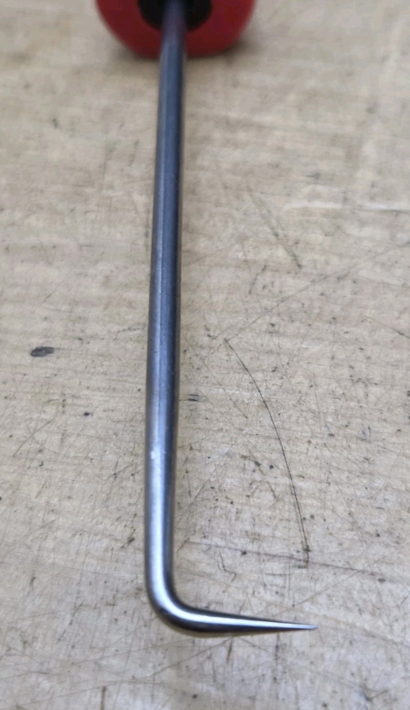 New Snap On SG3ASH90CR – 90° Tip Red Instinct Soft Grip Miniature Pick
