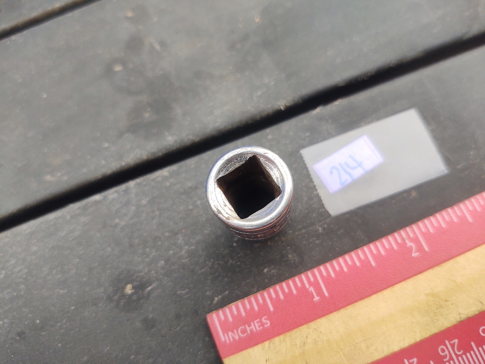 S-K 3/8″ X 3/8″ 6 Point Socket Ratchet Tool USA 45112 SK Mechanic