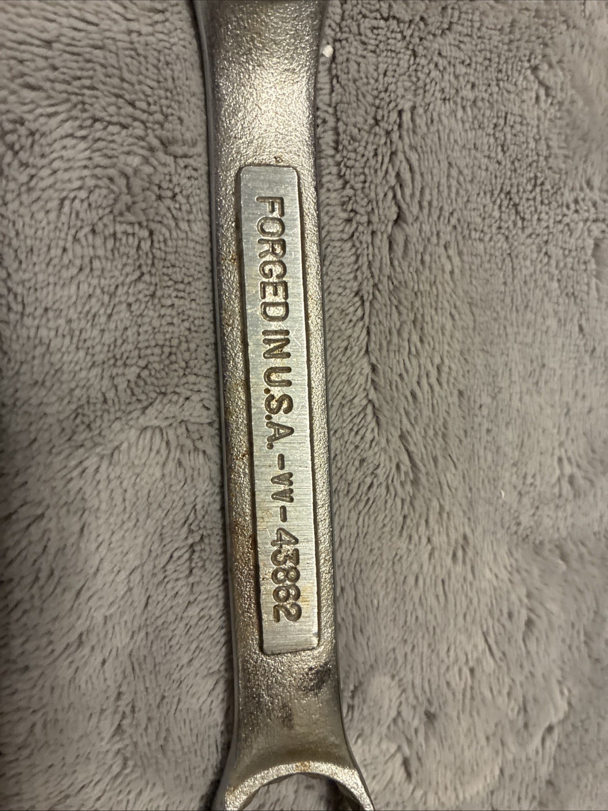 Craftsman 5/8″ x 3/4″ Double Box End Wrench Stubby -VV-43862 12-pt ~ Made in USA