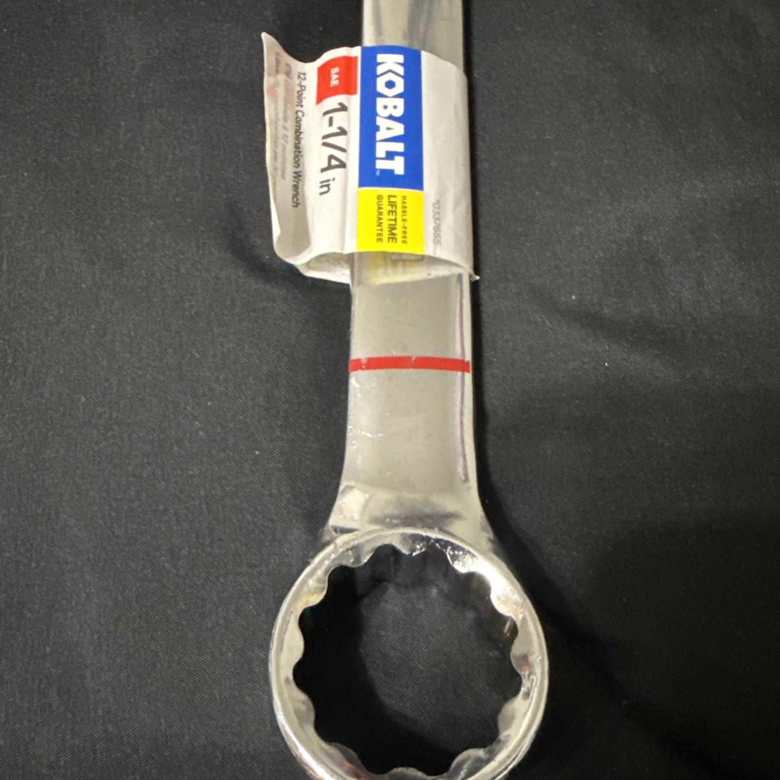 Kobalt 1-1/4″ in. 12-point Standard (SAE) Combination Wrench 16.9″-In. Length