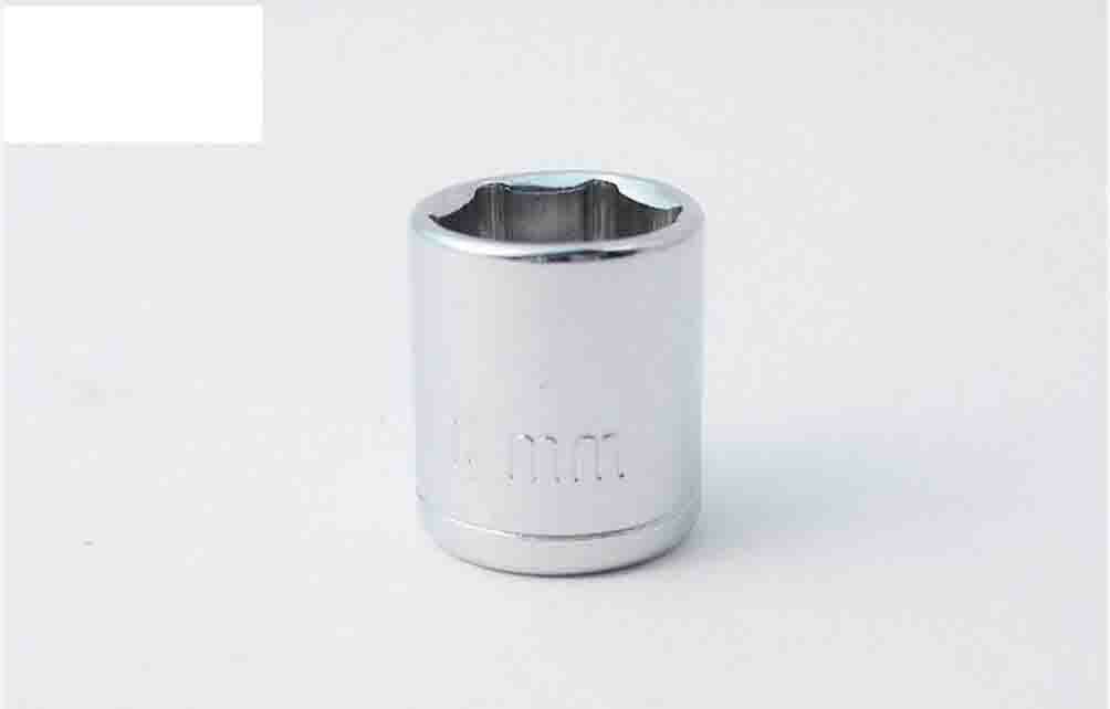 12pc 1/4″ Dr. Metric & SAE Socket:6,7,8,9,10,12mm;1/4,5/16,11/32,3/8,7/16,1/2″