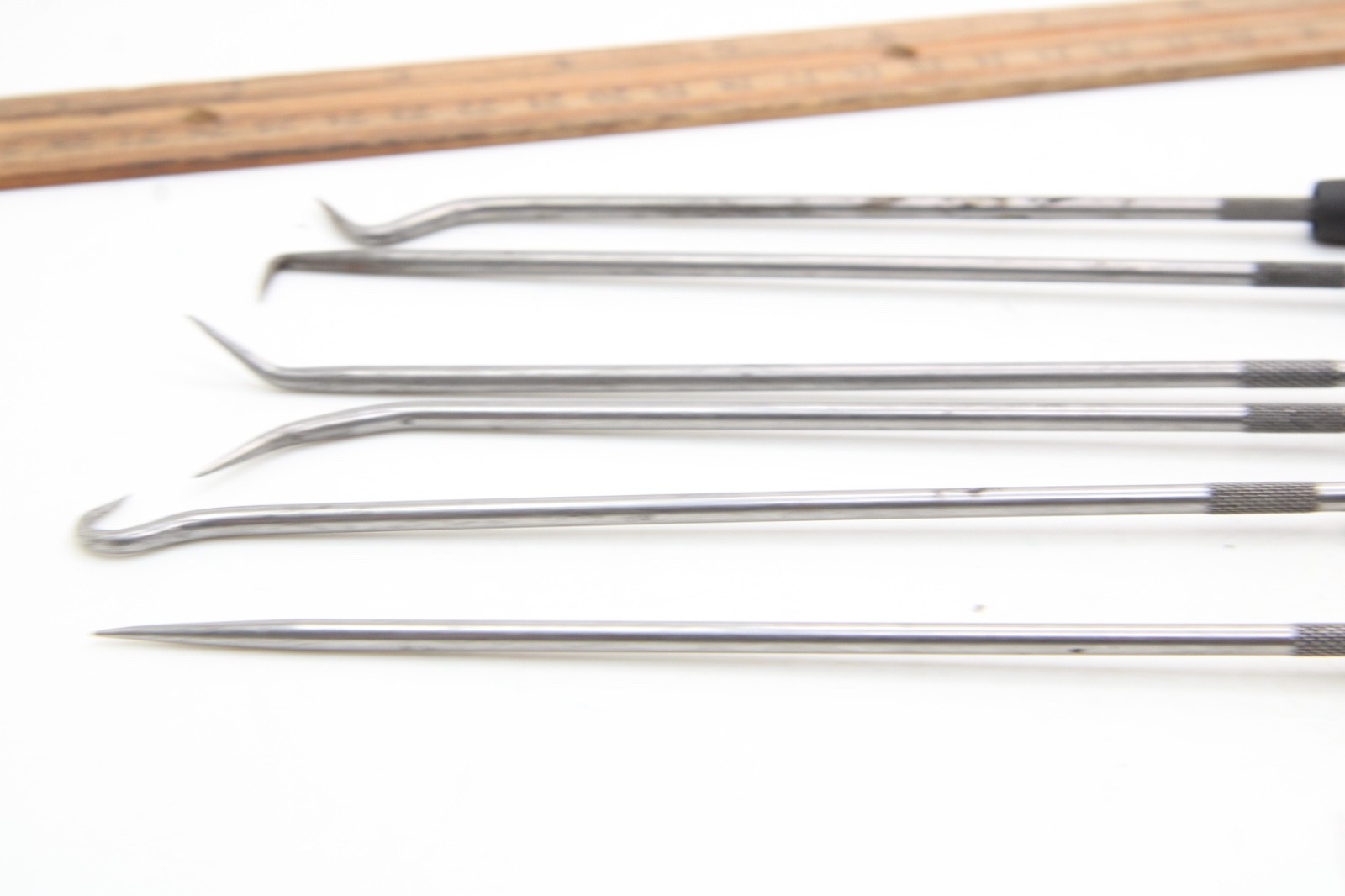 Mac Tools PSCHP6L 6 Piece 10″ Long Black Soft Grip Hook & Pick Set USA