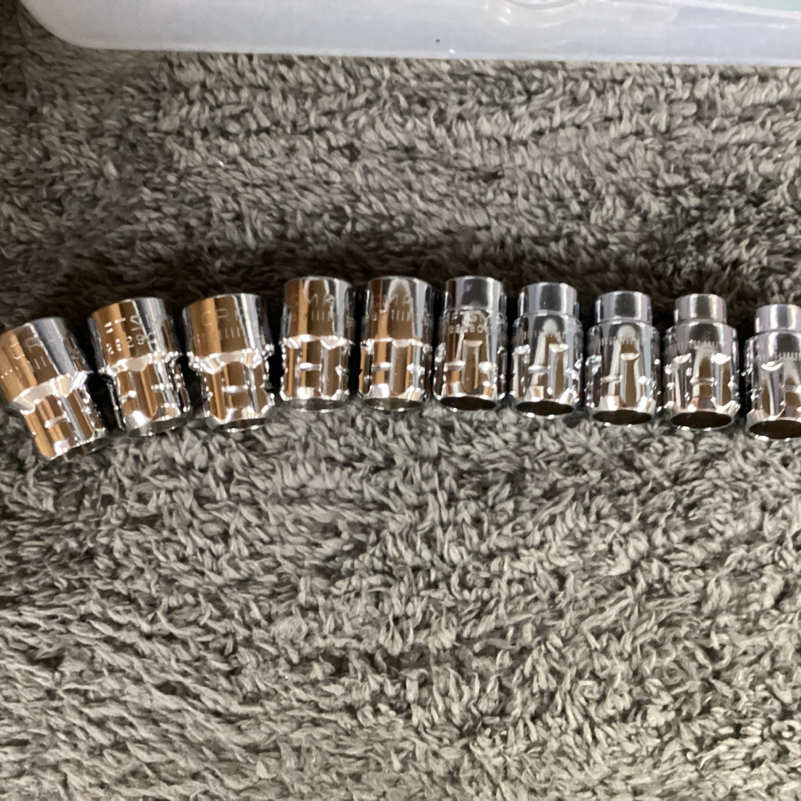 Craftsman 3/8 Inch Drive Max Axess Metric Socket Set 10 Pieces 10mm – 19mm