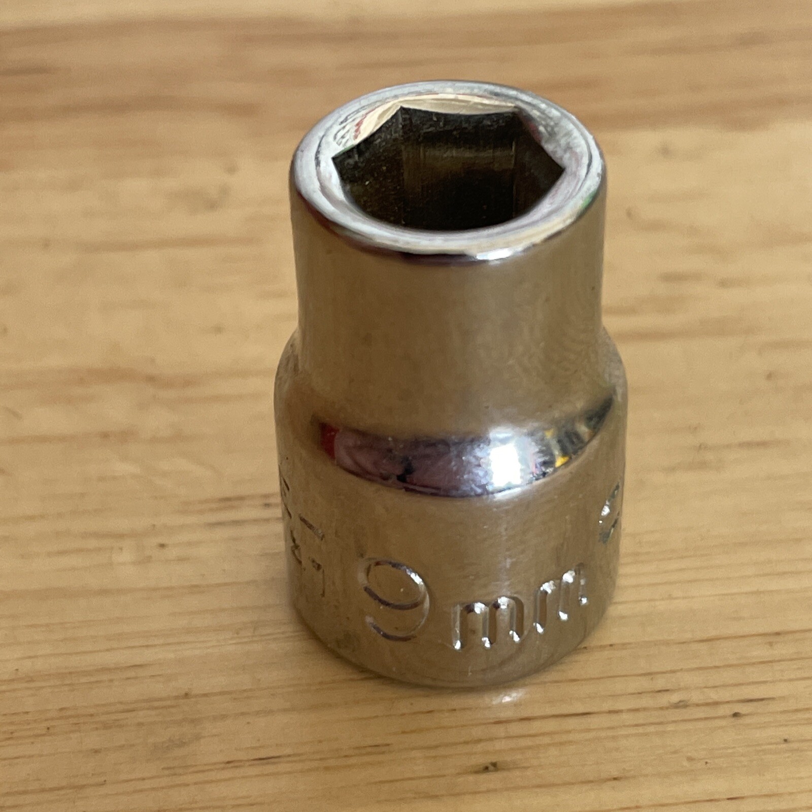 Craftsman USA 9mm 6 Point 3/8″ Drive Shallow Socket 43541 EE