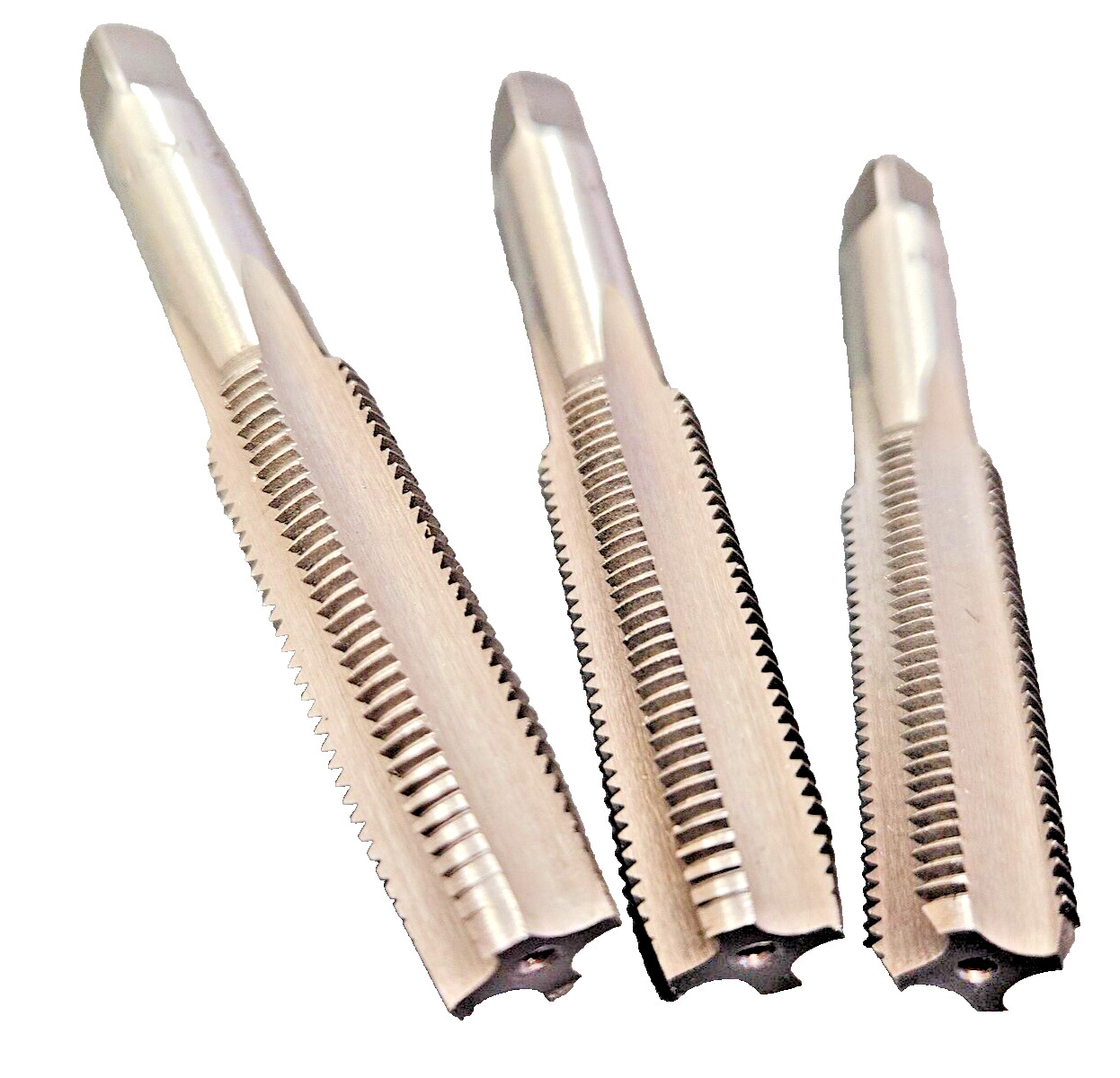 M12 x 1.25 CS Tap Set 3 PC A1 469-12125 Taper Plug Bottom Carbon Steel 12MM