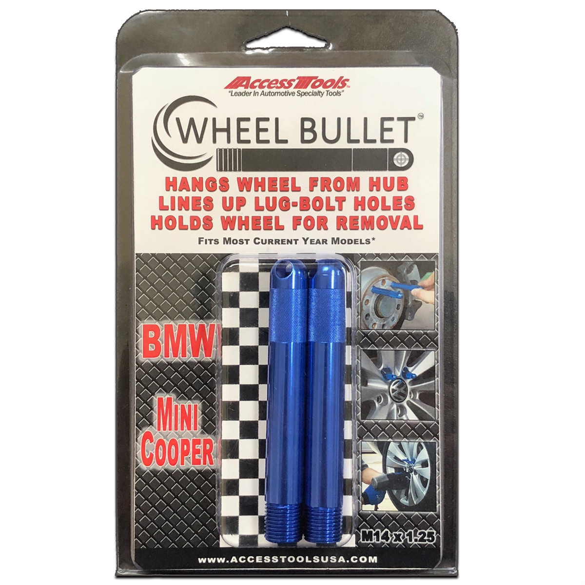 Access Tools Wheel Bullet 2-Pack 14×1.25