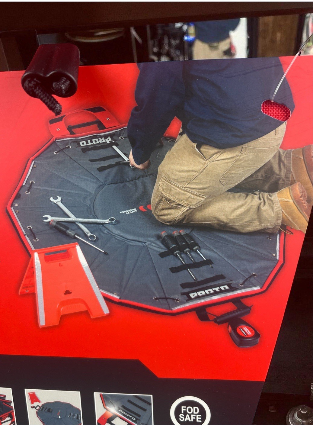 Proto J95040 Express ToolMat FOD Safe Work Mat w/ Safety Stand & Handle NEW