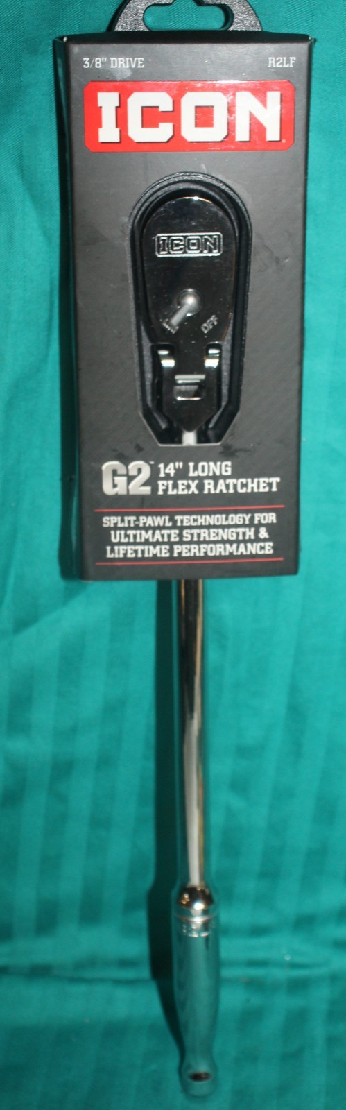 ICON R2LF 3/8″ DR G2 14″ LONG FLEX RATCHET – NEW