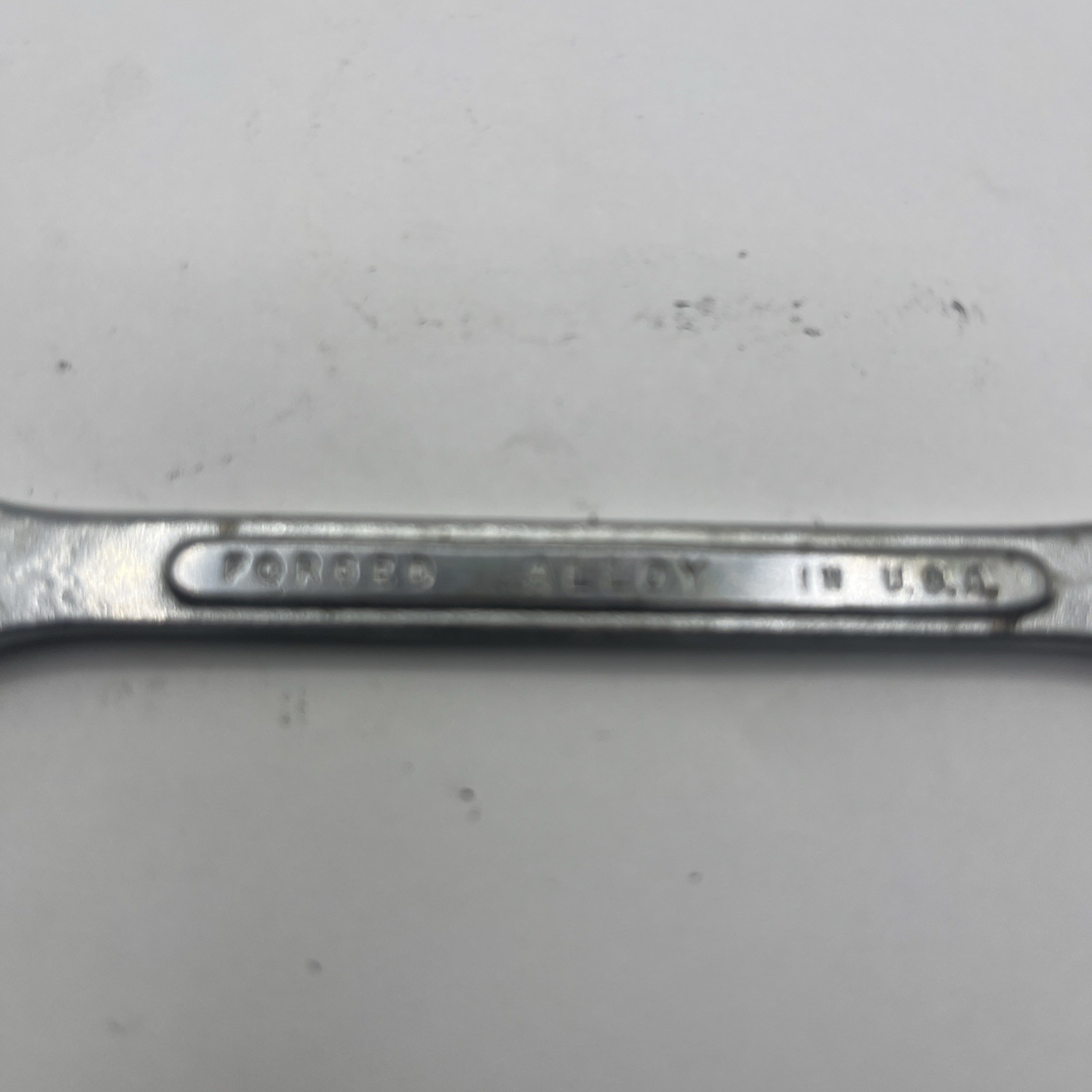 S-K Wayne Tools USA C-14 7/16in SAE 12 PT Combination Wrench Vintage SK