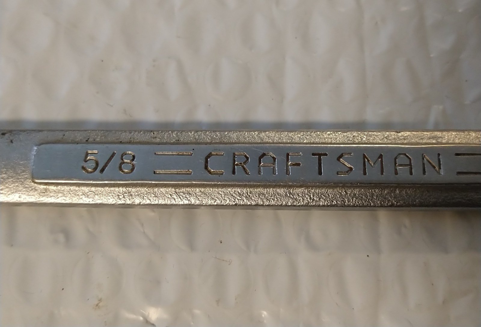 CRAFTSMAN TOOLS USA VV44697, 5/8″ COMBINATION WRENCH, 7.75″ LONG, 12 POINT.