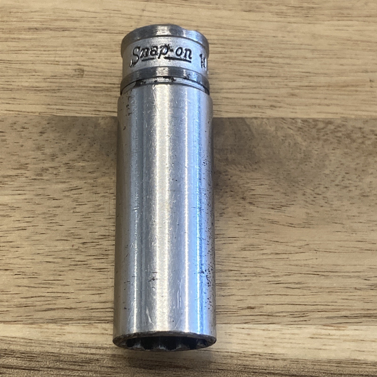 Snap On 14mm 3/8” Deep Socket SFM14 vintage tools Canada