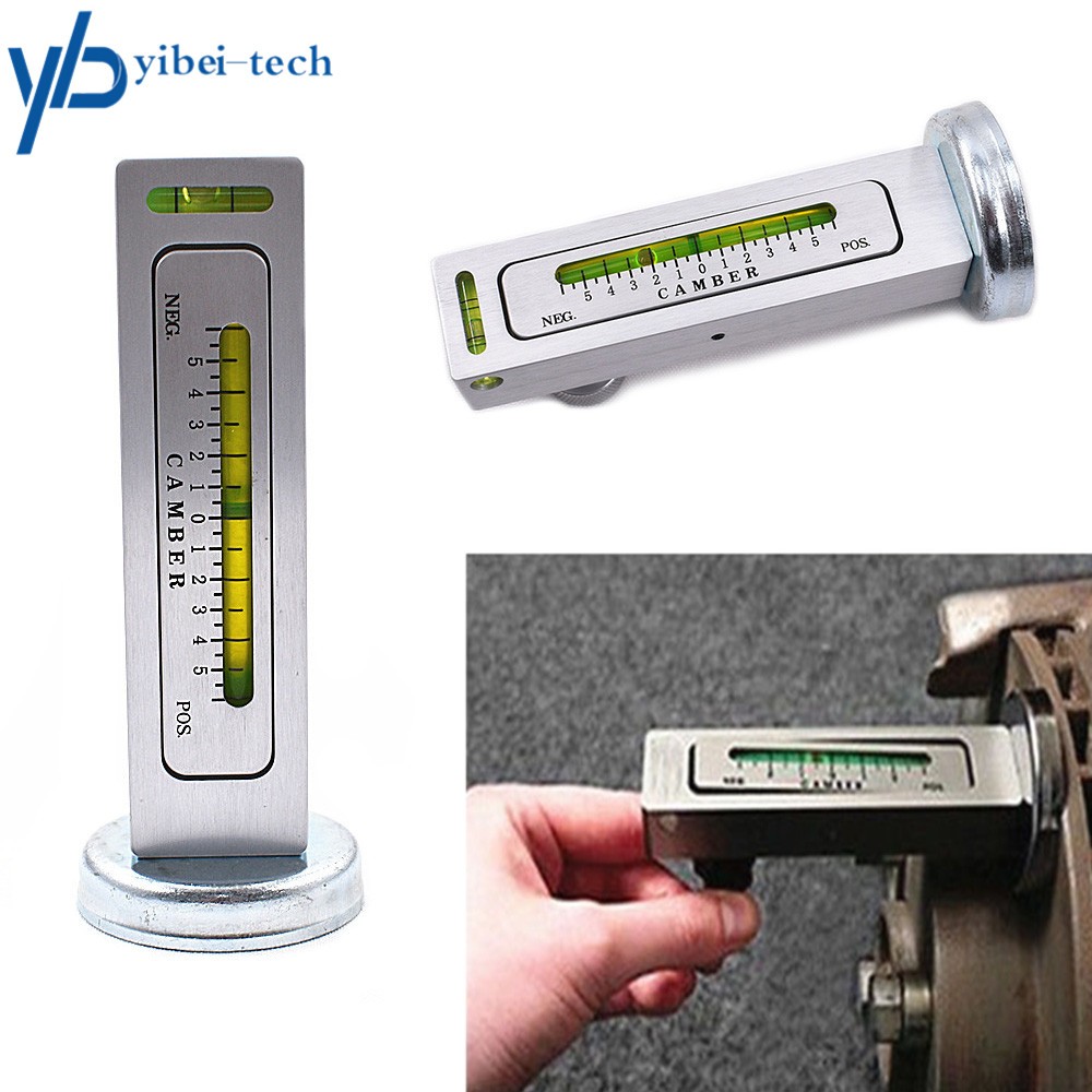 Adjustable Magnetic Gauge Tool Camber Castor Strut Wheel Alignment Truck Car New