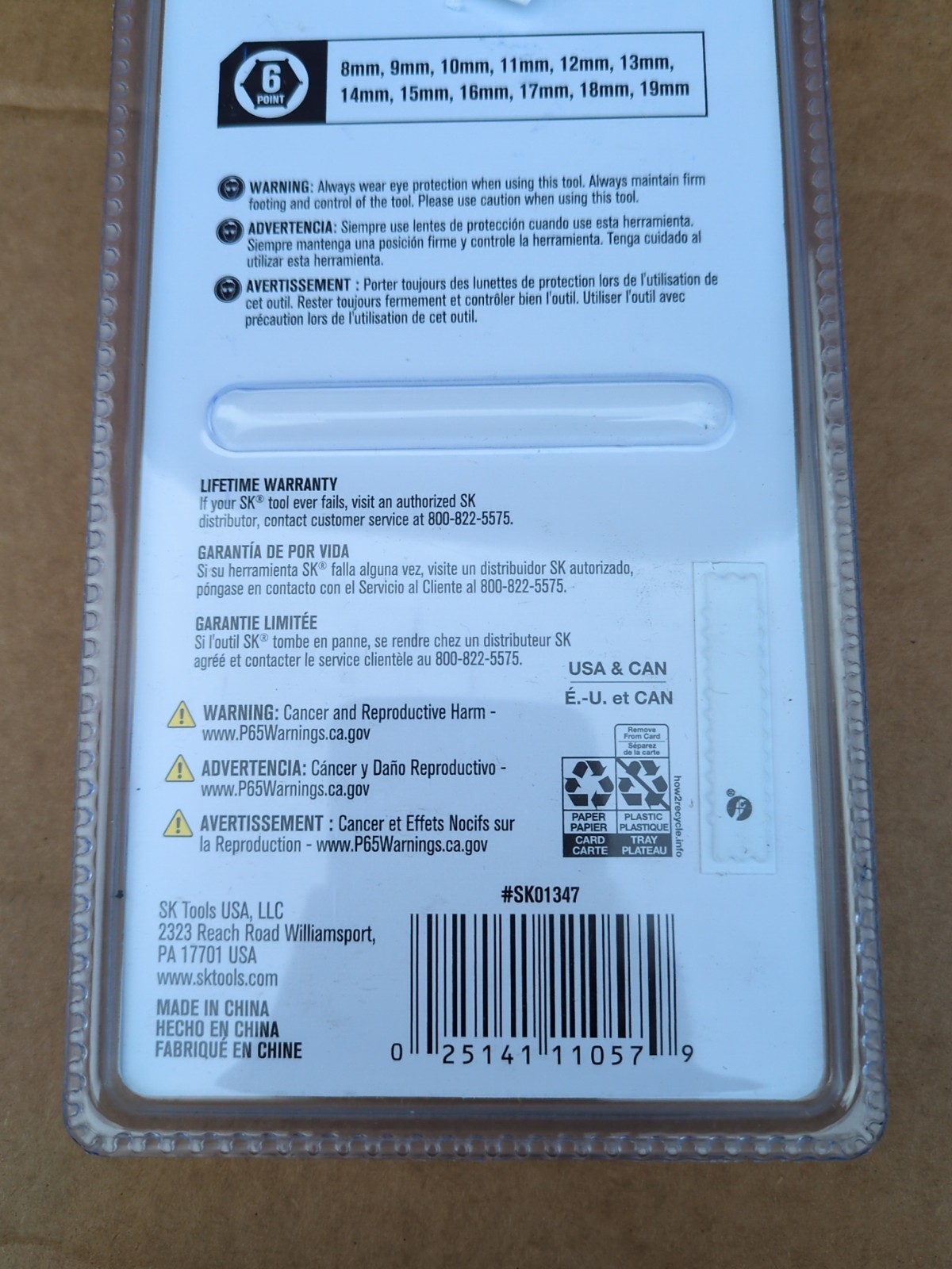 SK 3/8″ Drive 12pc Deep Metric Socket Set New Lifetime Warranty SK Professional