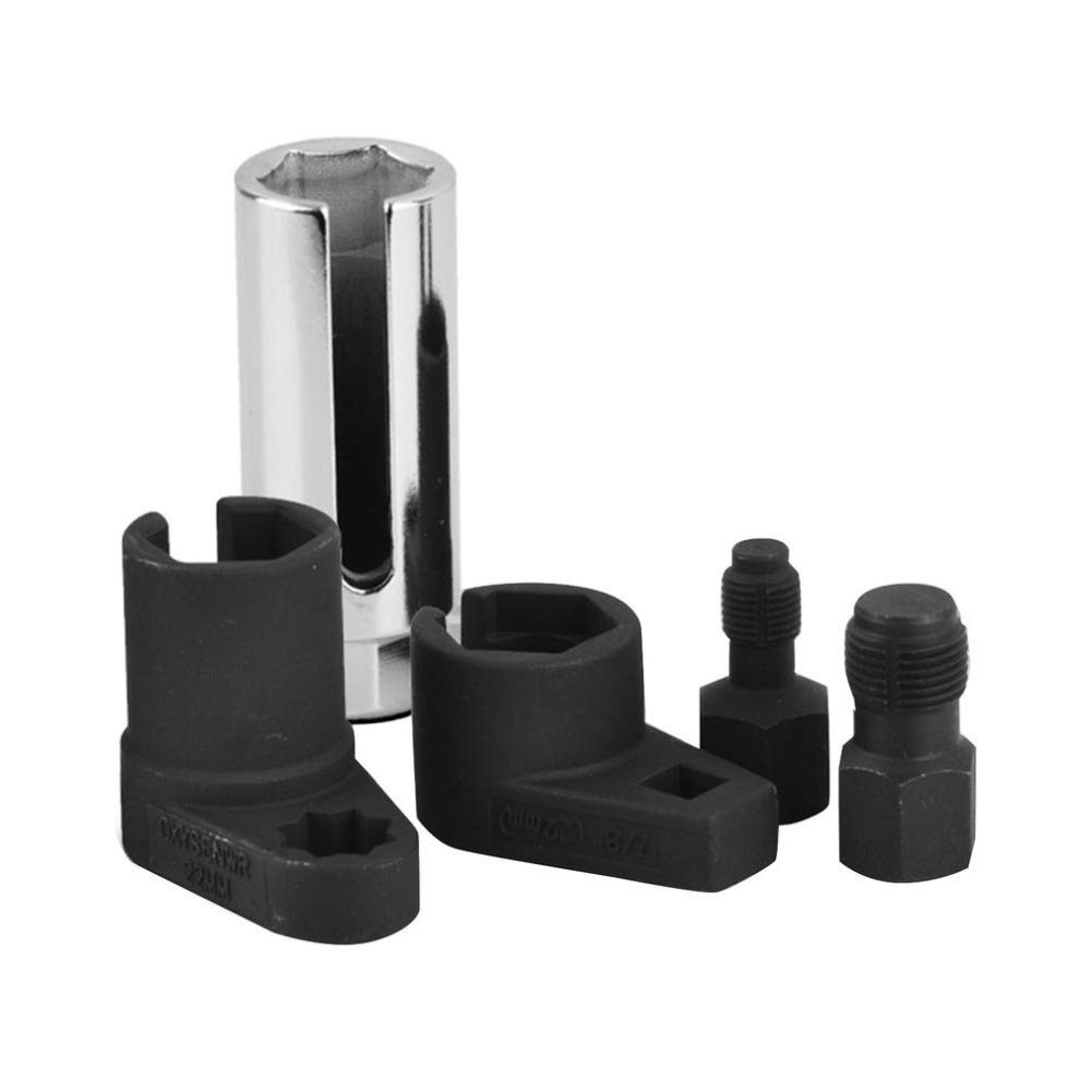 5 PCS Automotive O2 Oxygen Sensor Socket Wrench Removal Tool and Thread Chase…