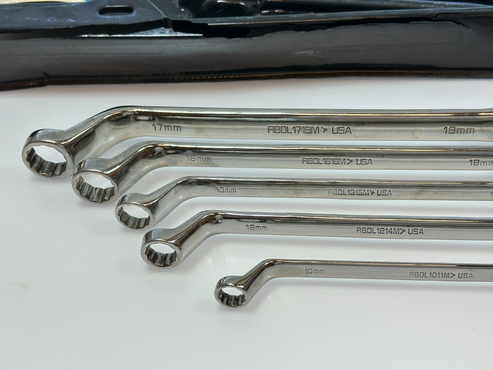 🇺🇸 Matco Tools USA SRBLM5T 5pc Offset Double Box METRIC 10mm-19mm Wrench Set