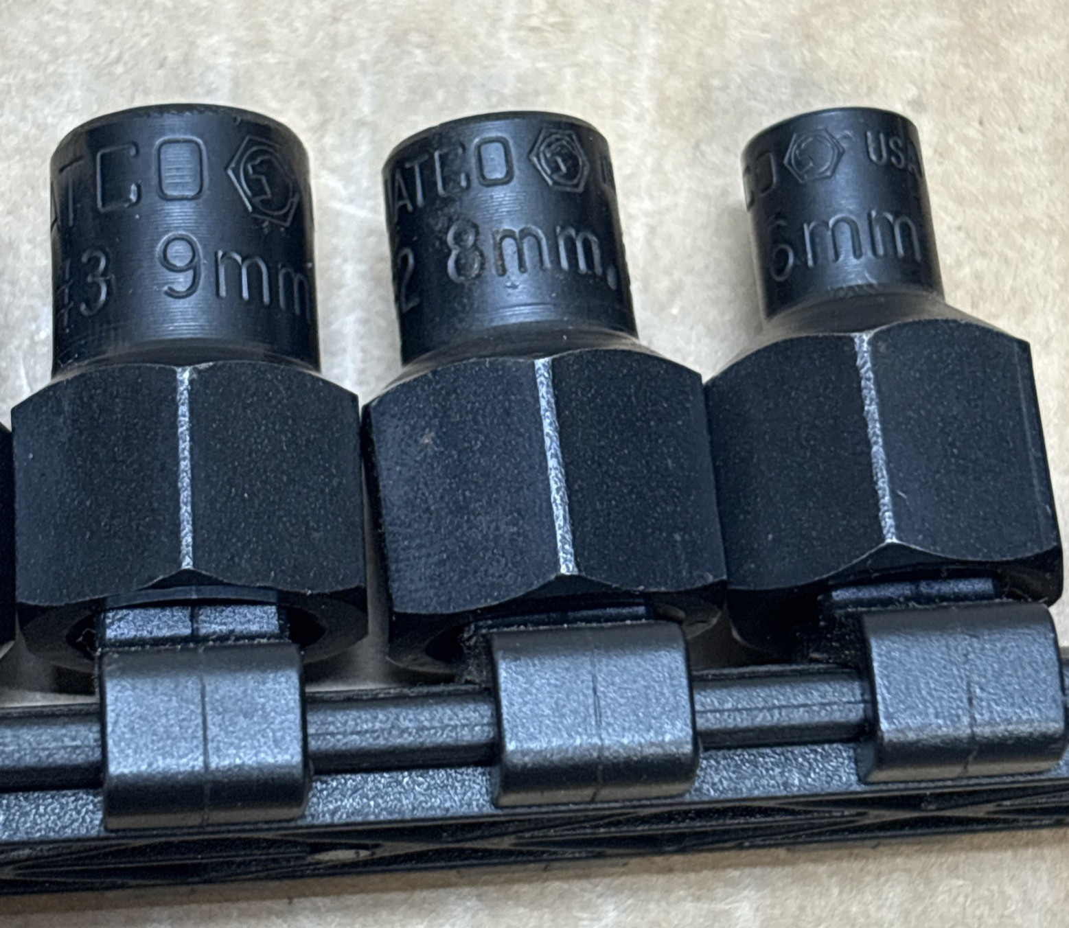 Matco Twist Bolt Extractor Socket Set of 13 Made in The U.S.A