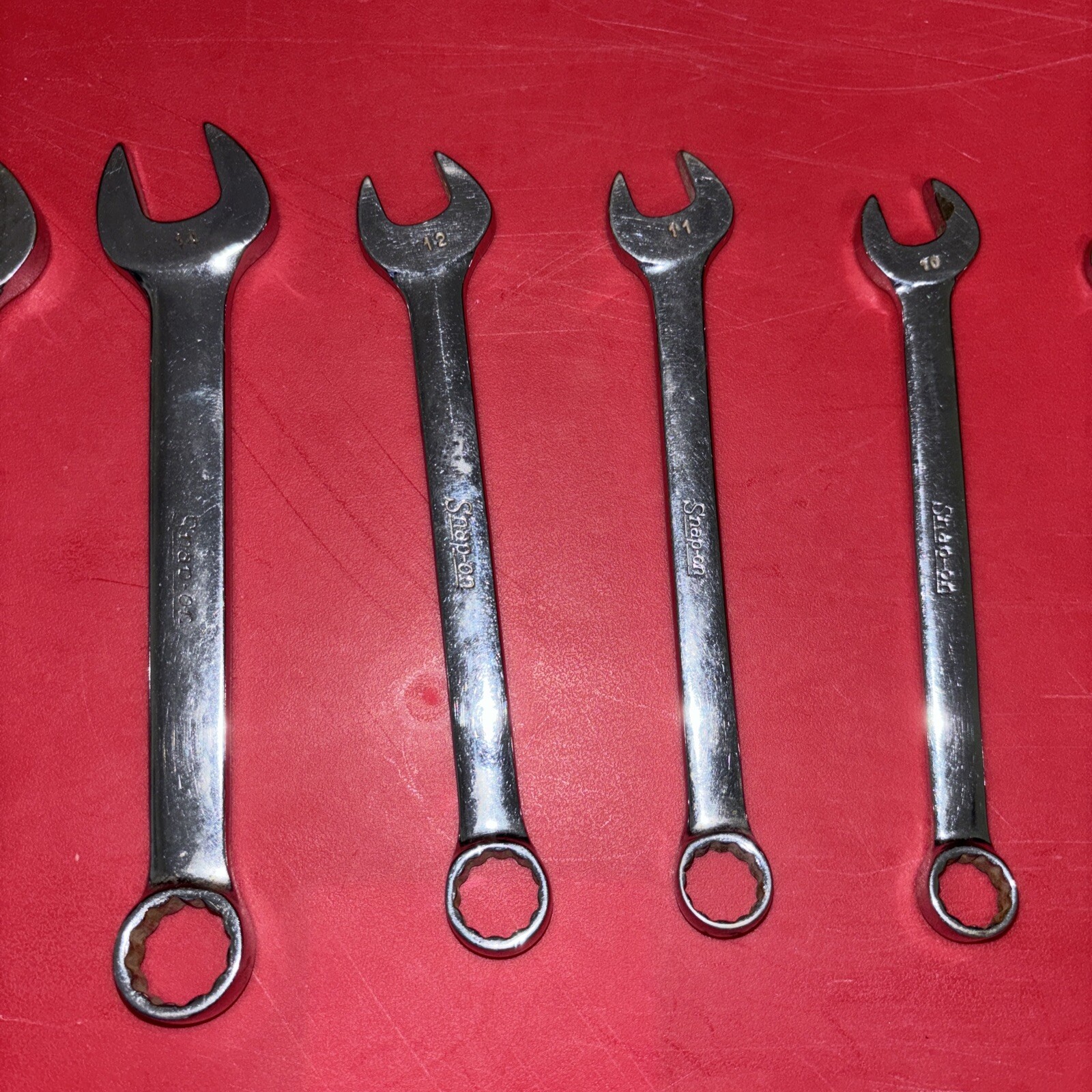 SNAP ON OEXM-SERIES 8-Pc 12-Pt. Metric Flank Drive® Combination Wrench