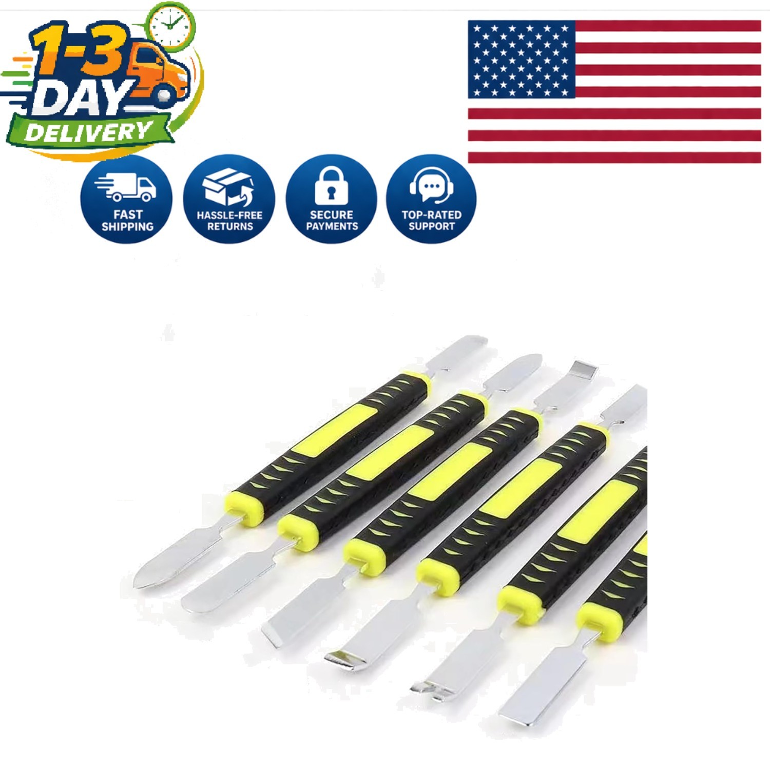 Portable Dual-Ended Spudger Tool Kit: Lightweight & Versatile for DIY Repairs